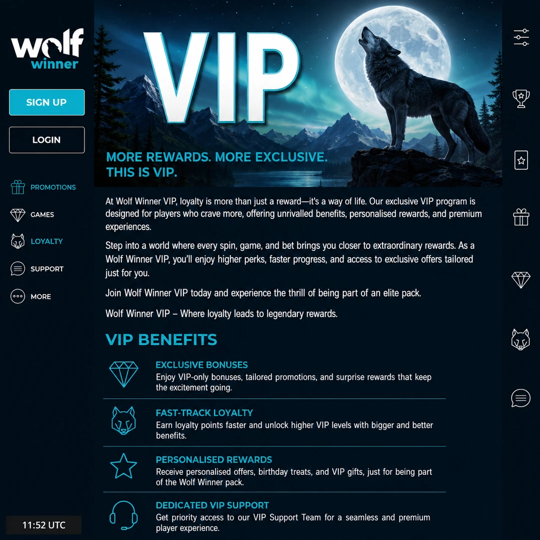 Wolf Winner VIP